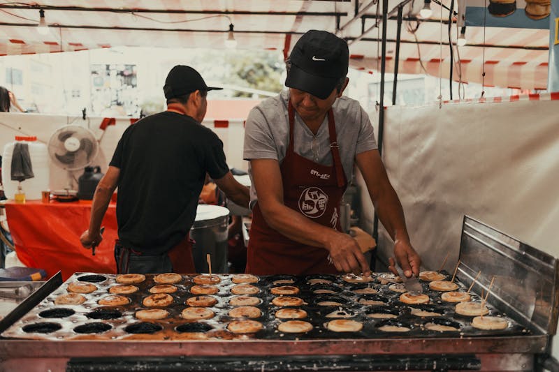 Via 313 at Austin food festival showcasing Detroit-style pizza to the community