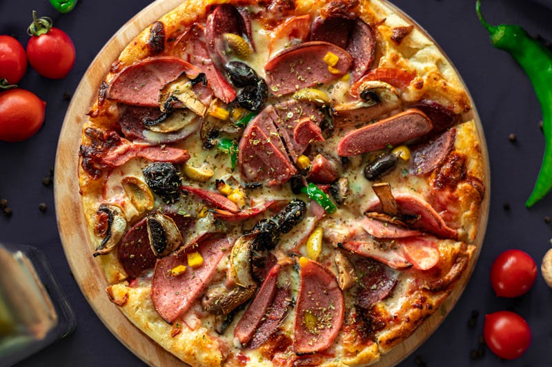 Via 313 Mushroom Truffle Detroit pizza